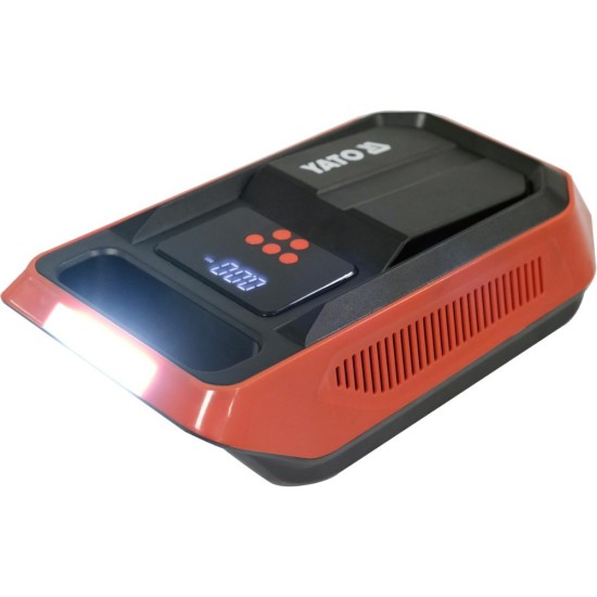Компресор за гуми YATO, LCD дисплей, 120 W, 150 PSI